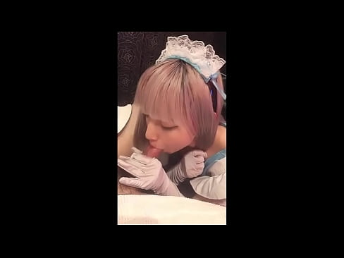 ❤️ Japonský idol [mayuka], kostým francouzské pokojské, část 1, orál a honění s pleťovým mlékem ❤️ Porno u nás ❌️❤